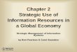 Strategic Use of Information Resources in a Global Economy