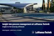 Insight into process management at Lufthansa Technik
