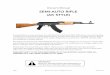 SEMI-AUTO RIFLE (AK STYLE) - Century Arms - AK Rifles