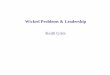 Wicked Problems & Leadership public version