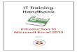 Introduction to Microsoft Excel 2013 - San Diego Unified 