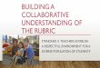 Building a Collaborative Understanding of the Rubric