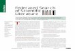 Cover Feature Federated Search of Scientiﬁc Literature