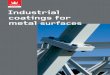 Industrial coatings for metal surfaces