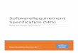 SoftwareRequirement Specification (SRS)