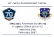 Strategic Alternate Sourcing Program Office (SASPO 