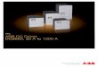 Catalog ABB DC Drives DCS550, 20 A to 1000 A