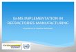 EnMS IMPLEMENTATION IN REFRACTORIES MANUFACTURING