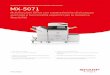 MX-5071 - MX5071 - MFP digitali a colori - Sharp Electronics