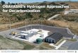 OBAYASHI’s Hydrogen Approaches for Decarbonization