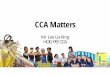 CCA Matters - Ministry of Education