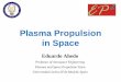 Plasma Propulsion in Space - Cosmos