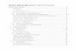 Public Safety Element: Table of Contents