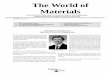 The World of Materials - Virginia Tech