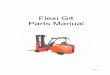 Flexi G4 Parts Manual - Narrow Aisle Inc