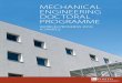 MECHANICAL ENGINEERING DOCTORAL PROGRAMME