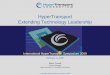 HyperTransport Extending Technology Leadership