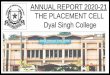 ANNUAL REPORT 2020-21 THE PLACEMENT CELL Dyal Singh …