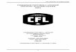 CANADIAN FOOTBALL LEAGUE OFFICIAL PLAYING RULES 2021