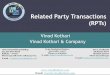 Related Party Transactions (RPTs) - Vinod Kothari