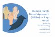 Human Rights Based Approach (HRBA) sa Pag- unlad