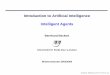 Introduction to Artiﬁcial Intelligence Intelligent Agents