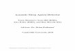 Acoustic Sleep Apnea Detector - Research