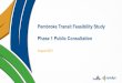 Pembroke Transit Feasibility Study Phase 1 Public Consultation