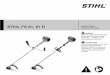 STIHL FS 91, 91 R Owners Instruction Manual