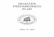 DISASTER PREPAREDNESS PLAN - uncp.edu