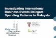 Investigating International Business Events Delegate 