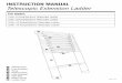 INSTRUCTION MANUAL Telescopic Extension Ladder