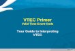 VTEC Primer - UDFCD