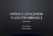 Writing a Localization plugin for webpack 5