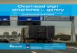 Overhead sign structures gantry - TU Delft