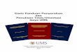 Garis Panduan Penyerahan Dan Penulisan Tesis Disertasi UMS