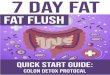 7 days Fat Flus Plan - Complete Process to colon detos