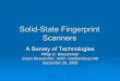 Solid-State Fingerprint Sensors - NIST