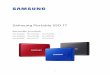Samsung Portable SSD T7 - Amazon S3