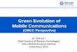 Green Evolution of Mobile Communications