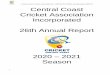 Central Coast Cricket Association Inc. ABN 61015119391 
