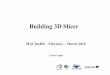 Building 3D Slicer - University of Las Palmas de Gran Canaria