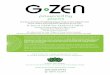 ethical, organic and sustainable ingredients we ... - G-Zen