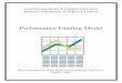 Performance Funding Model - Missouri Department of Higher 
