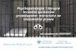 Psychopatologia i terapie leczenia sprawców przestępstw 