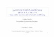 Actors in SALSA and Erlang (PDCS 9, CPE 5*)