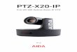 AIDA PTZ-X20-IP Manual v1