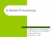 E-Beam Processing - UCANR