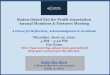 Annual Members & Partners Meeting Staten Island Not for 