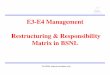 EE33--E4 Management E4 Management Restructuring 